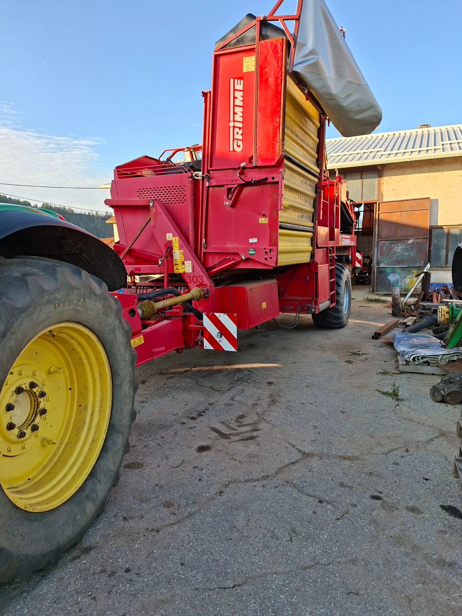 Специализирани машини Машини за зеленчуци Кмбайн за лук и картофи - изображение 6