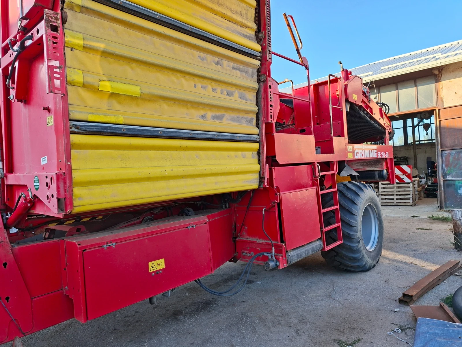 Специализирани машини Машини за зеленчуци Кмбайн за лук и картофи - изображение 5