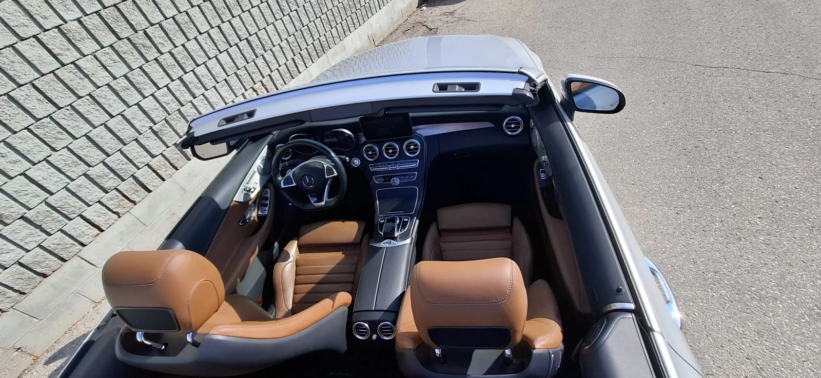 Mercedes-Benz C 300 * CABRIOLET* CARFAX * БЕЗ ПЪРВОНАЧАЛНА ВНОСКА - изображение 8
