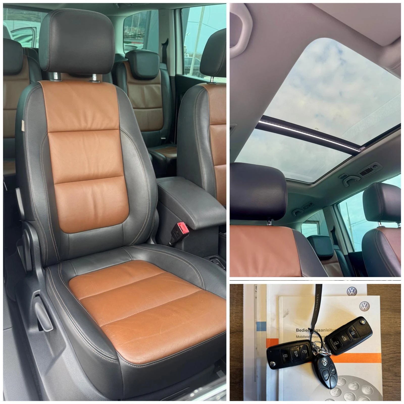 VW Sharan ::2.0TDI::HIGHLINE::DSG::1 собственик, снимка 12 - Автомобили и джипове - 53936683