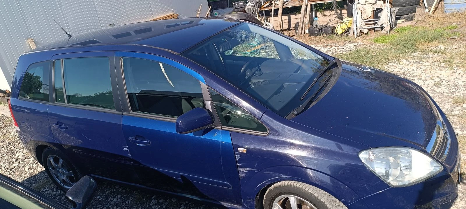 Opel Zafira 1.9TDI, снимка 2 - Автомобили и джипове - 56119501