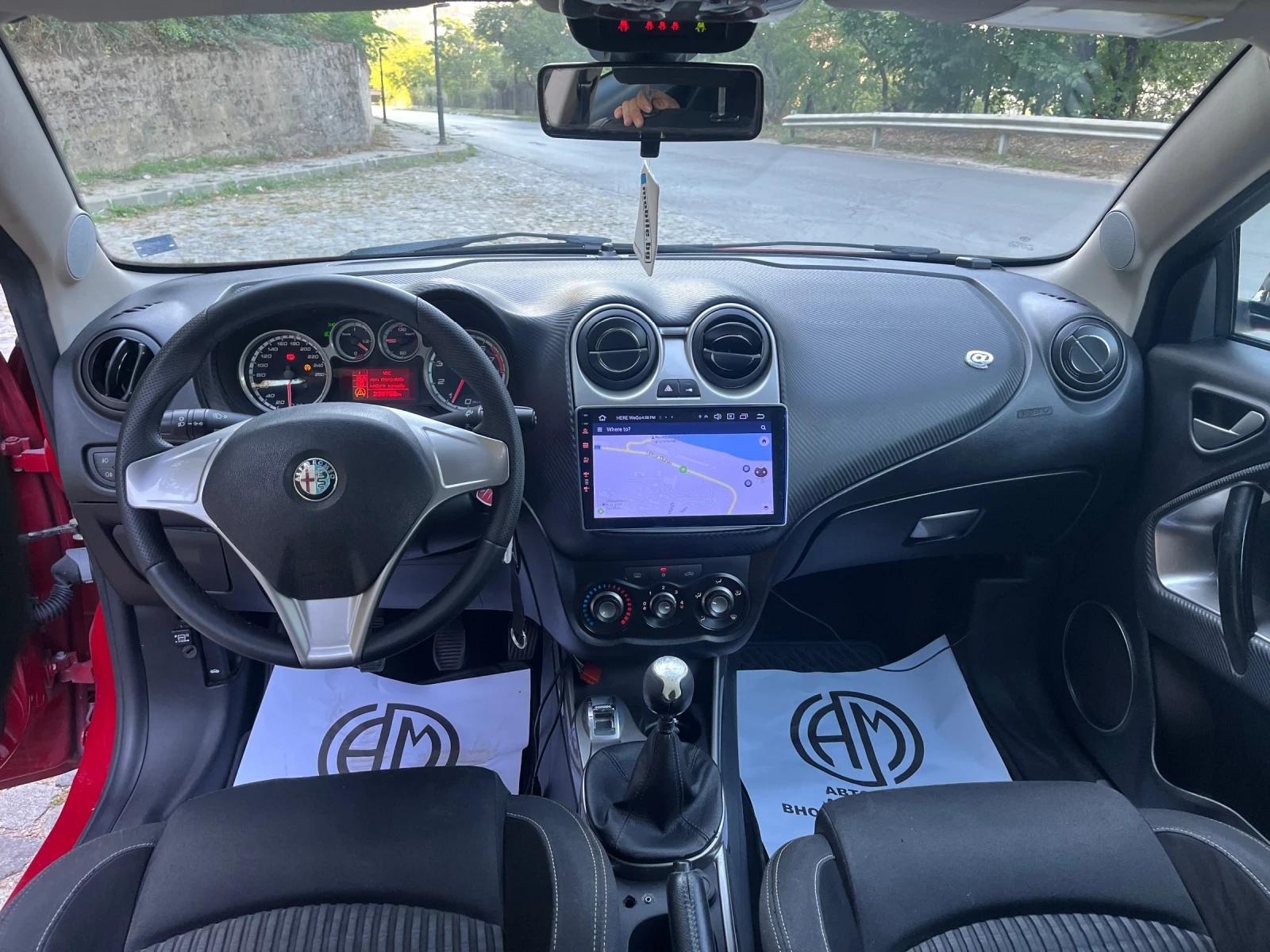 Alfa Romeo MiTo CarPlay* Напълно* Обслужен, снимка 11 - Автомобили и джипове - 56191224