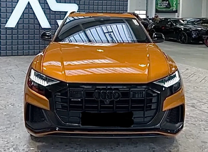 Audi Q8 5.0TDI#3xSLINE#B&O#MATRIX-LASER#PODGREV#OBDUH#PANO, снимка 5 - Автомобили и джипове - 48685217