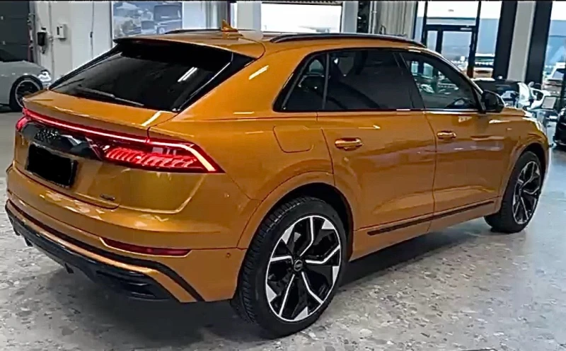 Audi Q8 5.0TDI#3xSLINE#B&O#MATRIX-LASER#PODGREV#OBDUH#PANO, снимка 4 - Автомобили и джипове - 48685217