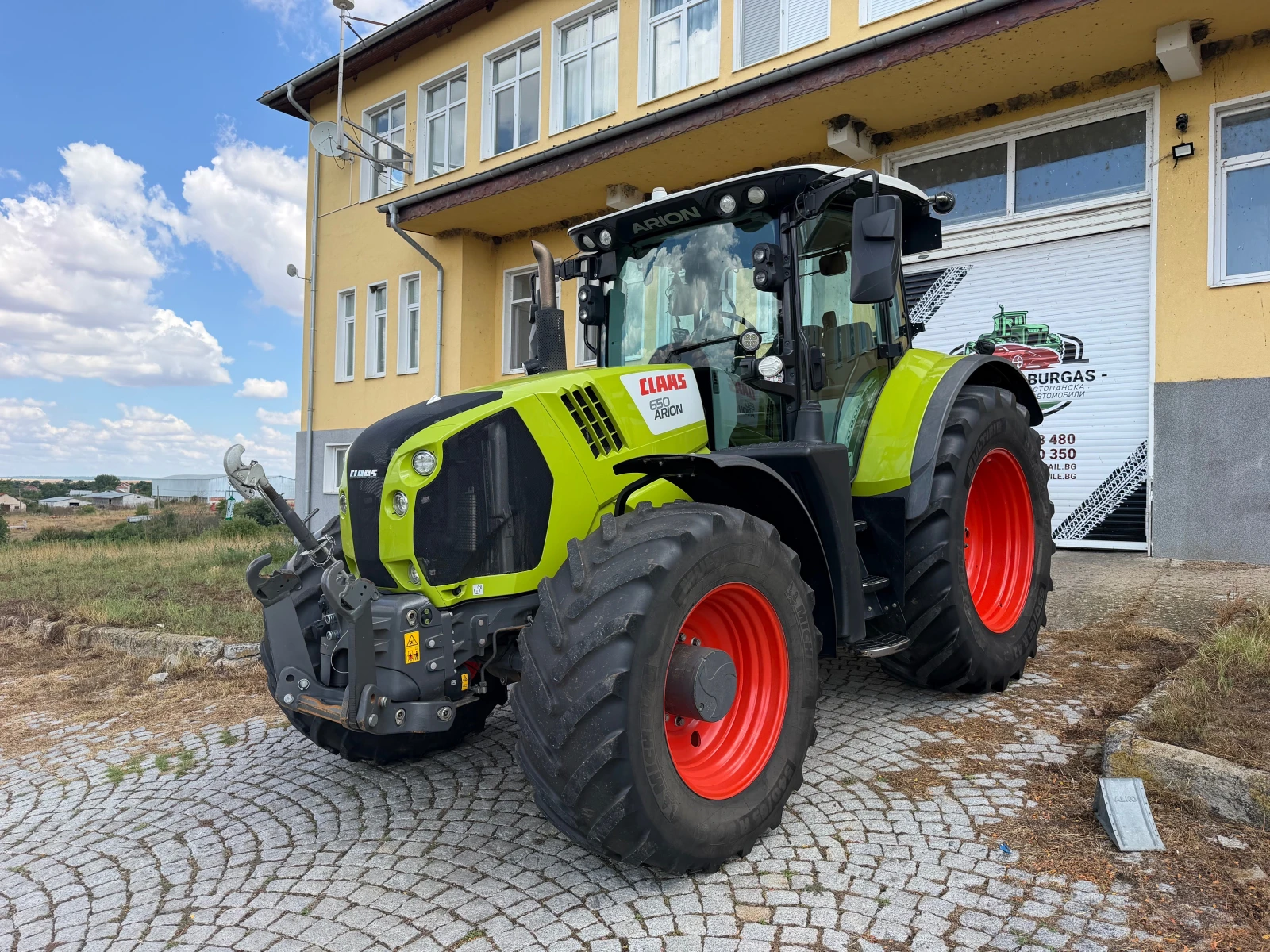 Трактор Claas ARION 650 CEBIS НАВИГАЦИЯ ЛИЗИНГ, снимка 3 - Селскостопанска техника - 55135041