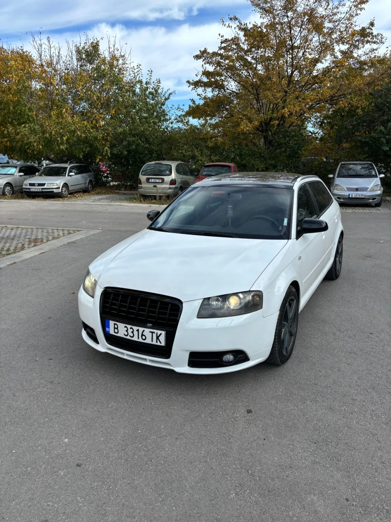 Audi A3 PANORAMA    S-line, снимка 1 - Автомобили и джипове - 47858979