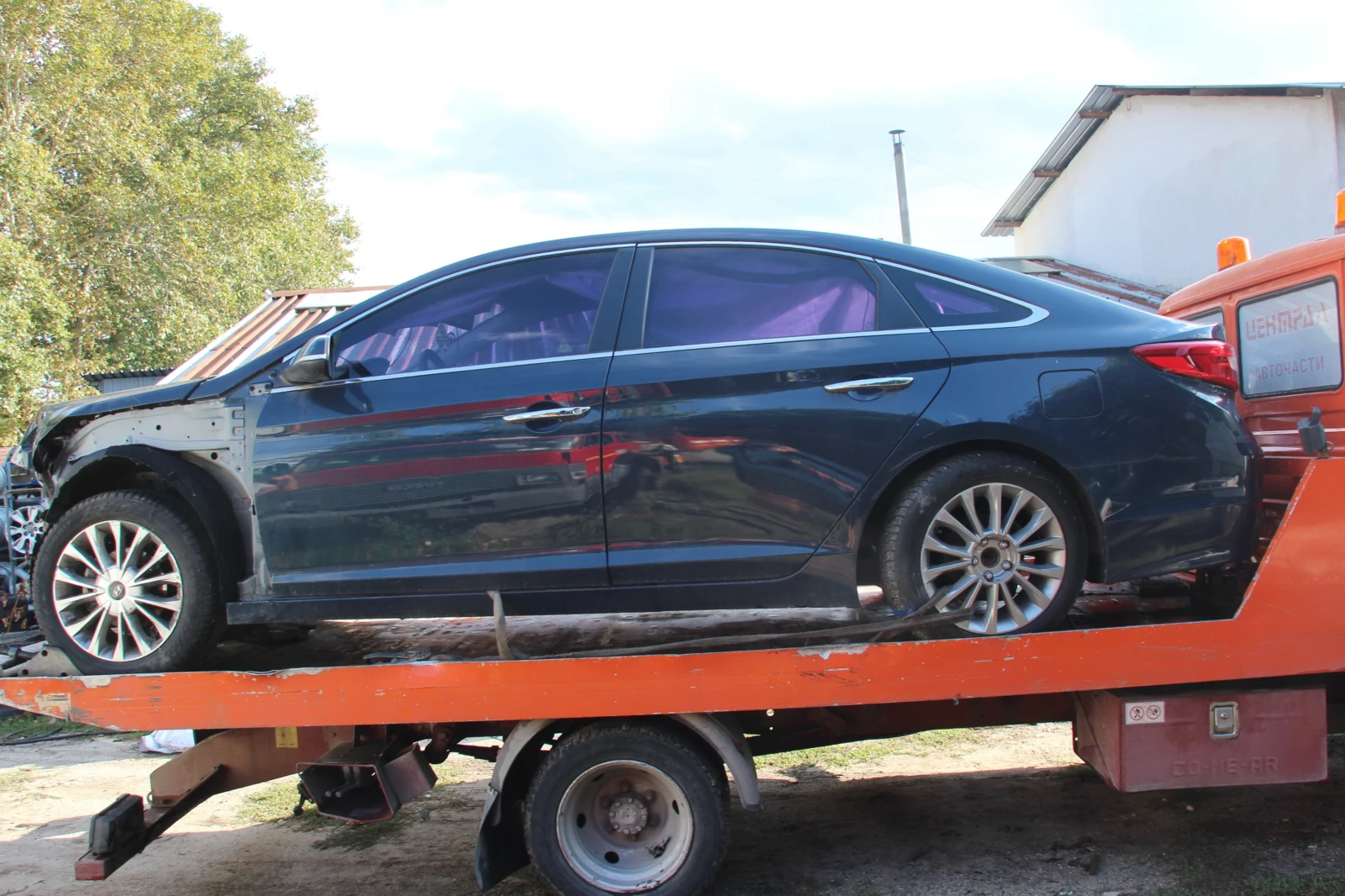 Hyundai Sonata LPI  2.0 AUTOMATIC - 151 кс. УДАРЕНА , снимка 7 - Автомобили и джипове - 56633955