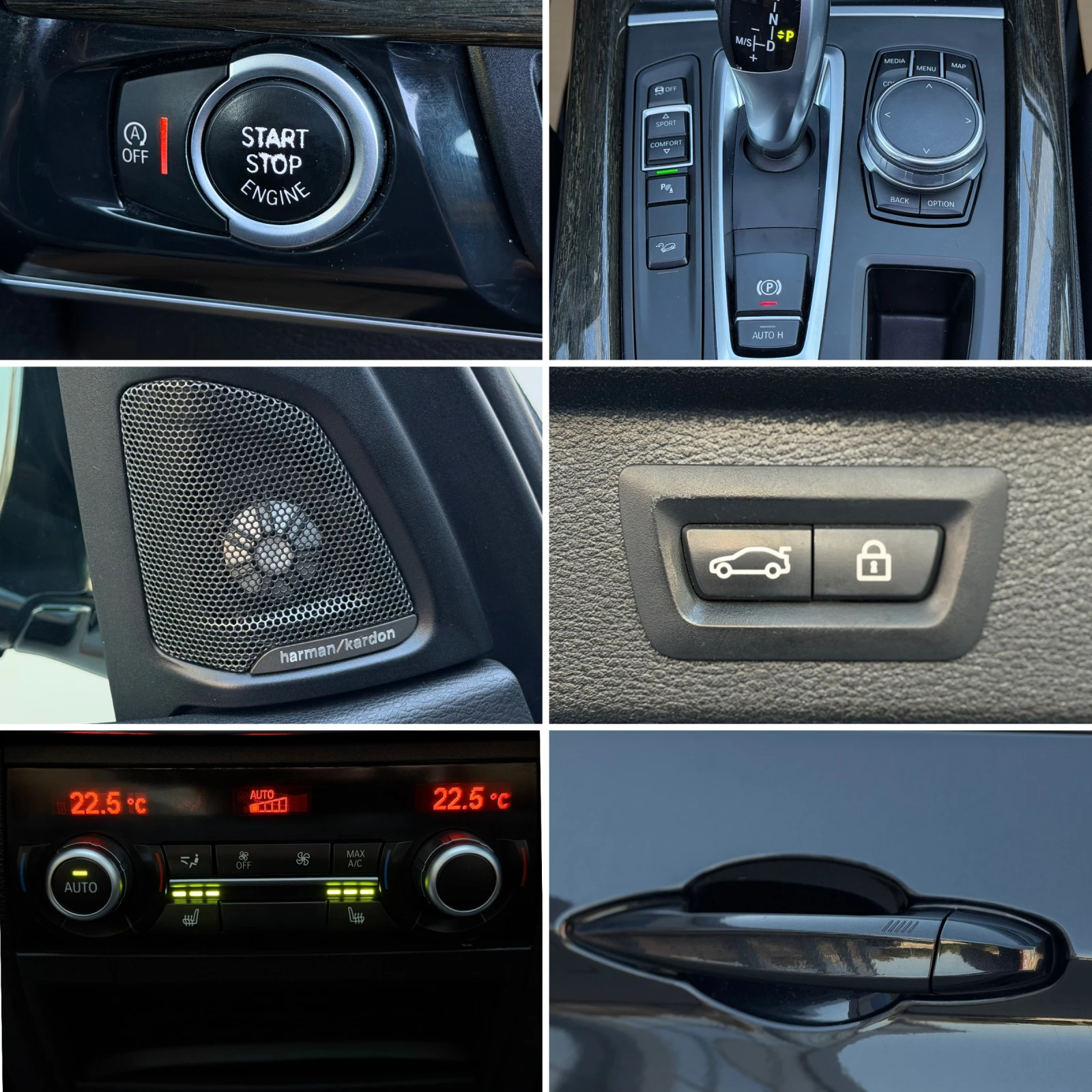BMW X5 -M-pack-X-drive-Led-Keyless-Head-up-Navi-Harman-, снимка 14 - Автомобили и джипове - 56025547