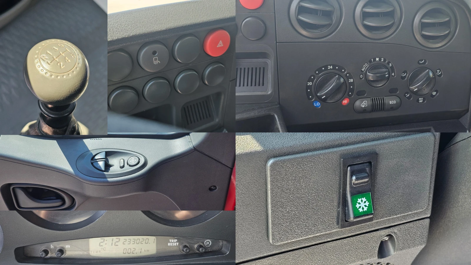 Iveco Daily 35C15 2.8D 6S CH-КЛИМА-451х206см-СОБСТ. ХОД-ЛИЗИНГ, снимка 11 - Бусове и автобуси - 55643122