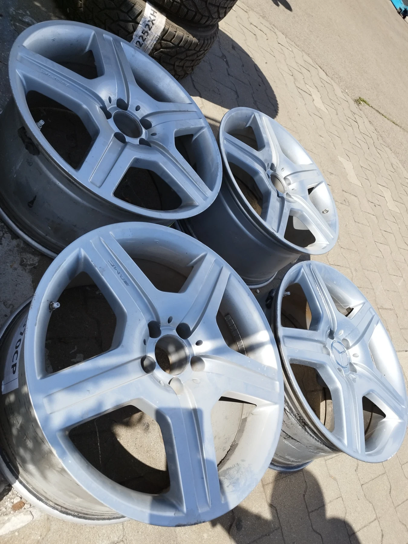 Джанти за Mercedes-Benz, снимка 5 - Гуми и джанти - 55877143