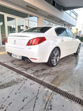 Peugeot 508 2.2 HDI GT-Line БЯЛА ПЕРЛА, снимка 5