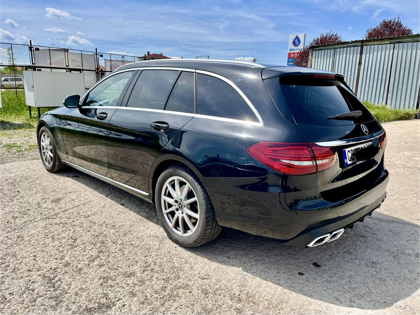 Mercedes-Benz C 220  CDI 170 к.с /AMG/ сервизна история мерцедес - изображение 5