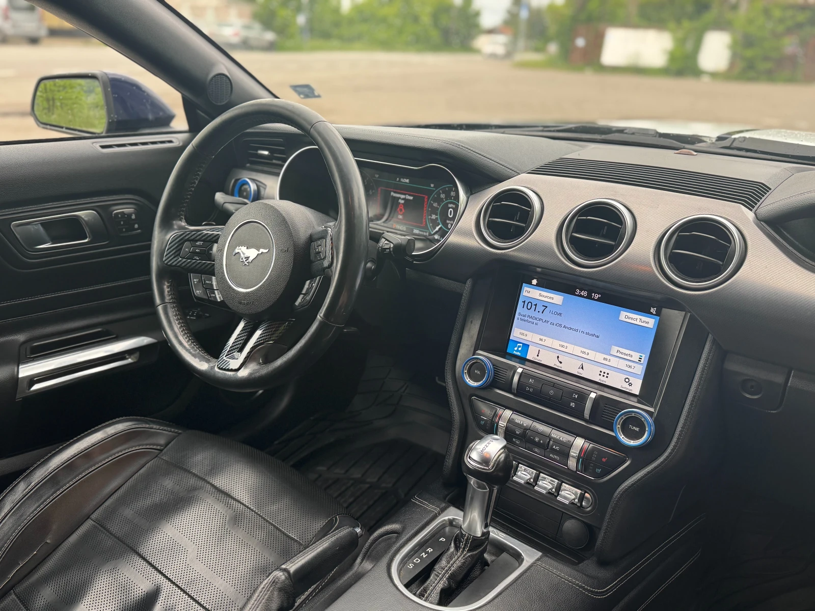 Ford Mustang 2.3 ECOBOOST| КОЖА| ПОДГРЕВ| ОБДУХ.| FACE| DIGITAL, снимка 8 - Автомобили и джипове - 55004100