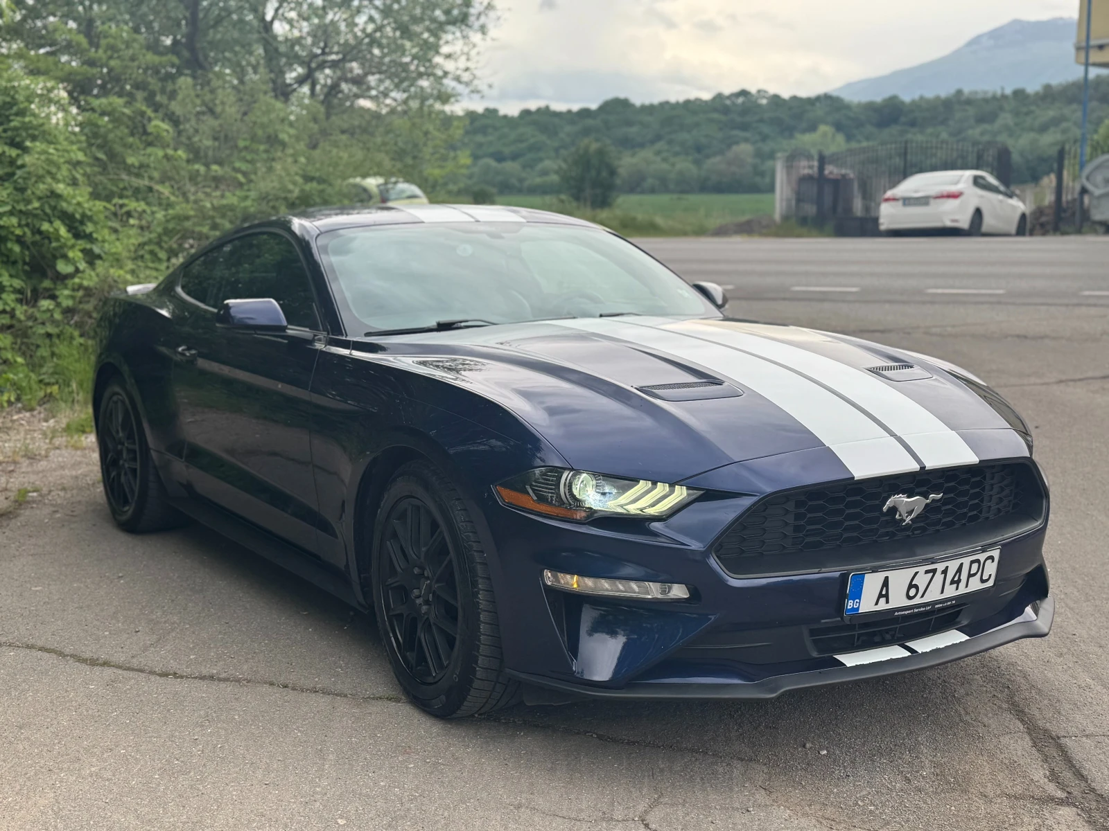 Ford Mustang 2.3 ECOBOOST| КОЖА| ПОДГРЕВ| ОБДУХ.| FACE| DIGITAL, снимка 14 - Автомобили и джипове - 55004100
