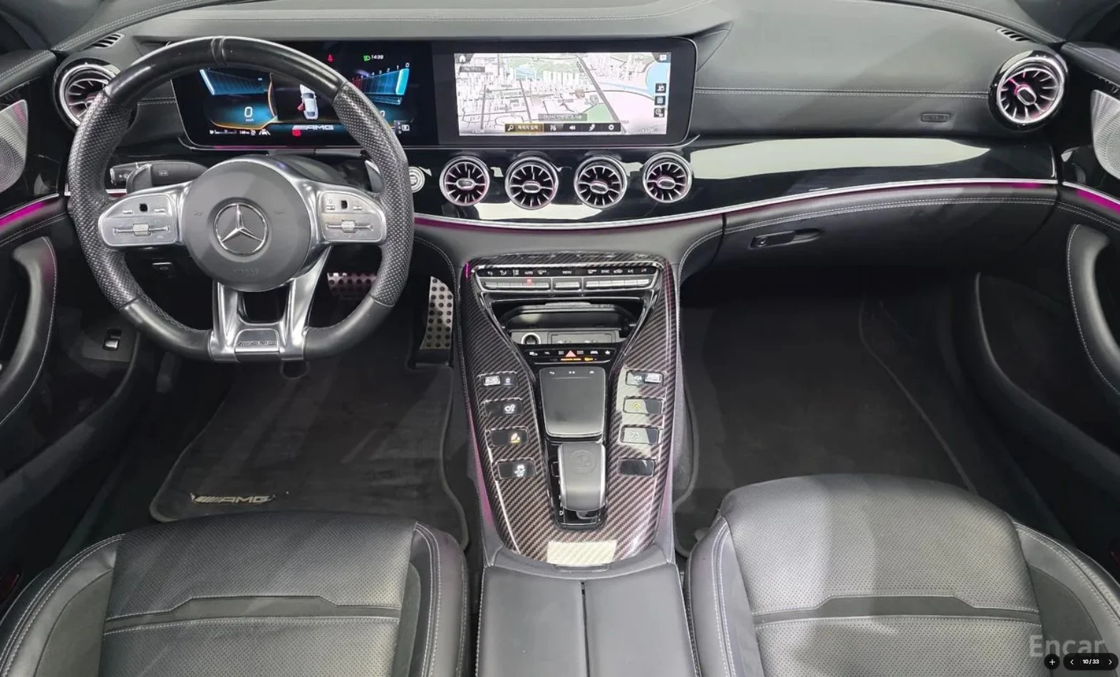Mercedes-Benz AMG GT 43 4MATIC+ | BURMESTER| DISTRO| ОБДУХ| , снимка 5 - Автомобили и джипове - 55082696