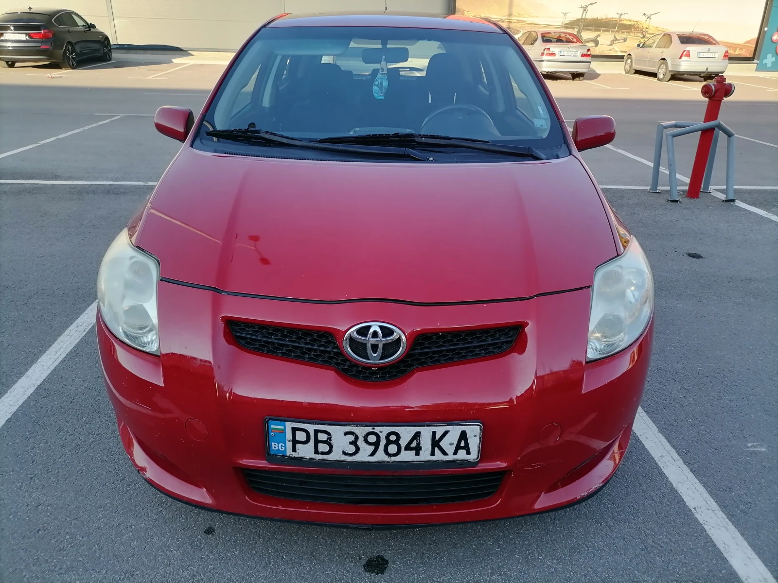 Toyota Auris Газова уредба 