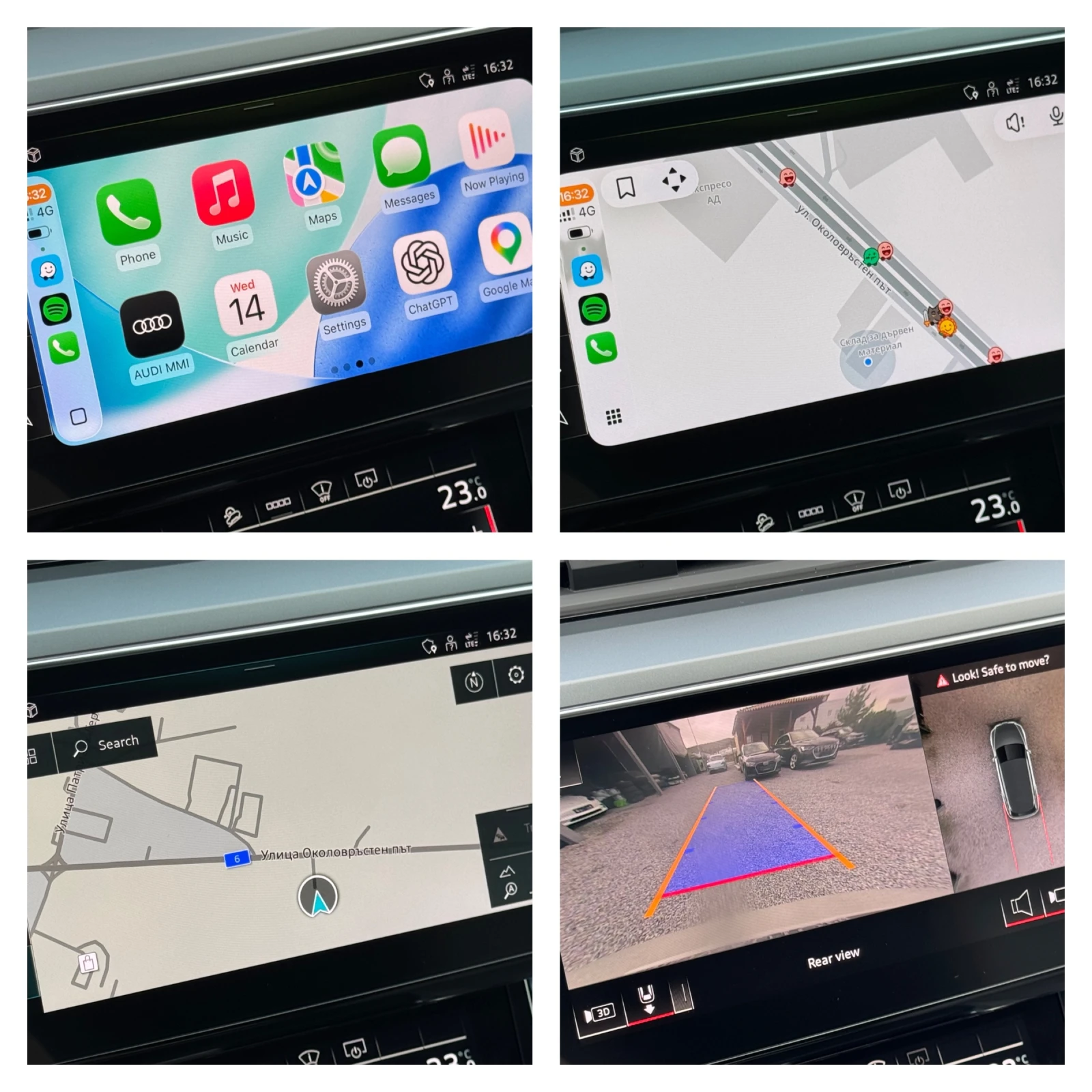 Audi E-Tron 55 S-LINE HEAD-UP КАМЕРИ APPLE CAR PLAY ANDROID, снимка 11 - Автомобили и джипове - 56506687