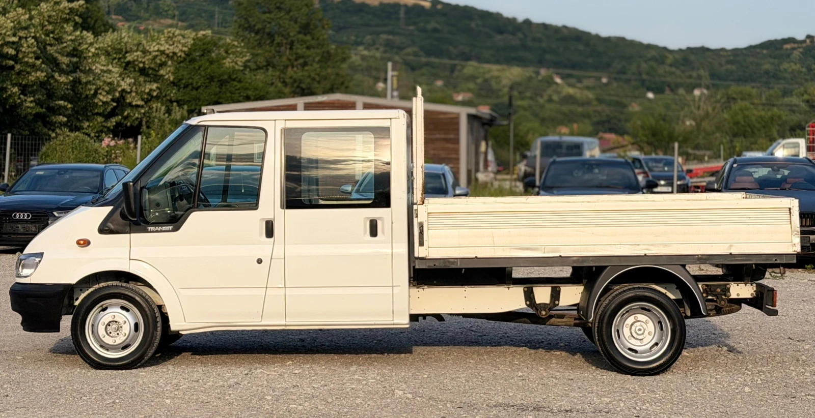Ford Transit 2.4TD 120кс * ИТАЛИЯ* * КЛИМАТИК* * Двойна гума* , снимка 7 - Бусове и автобуси - 55307095