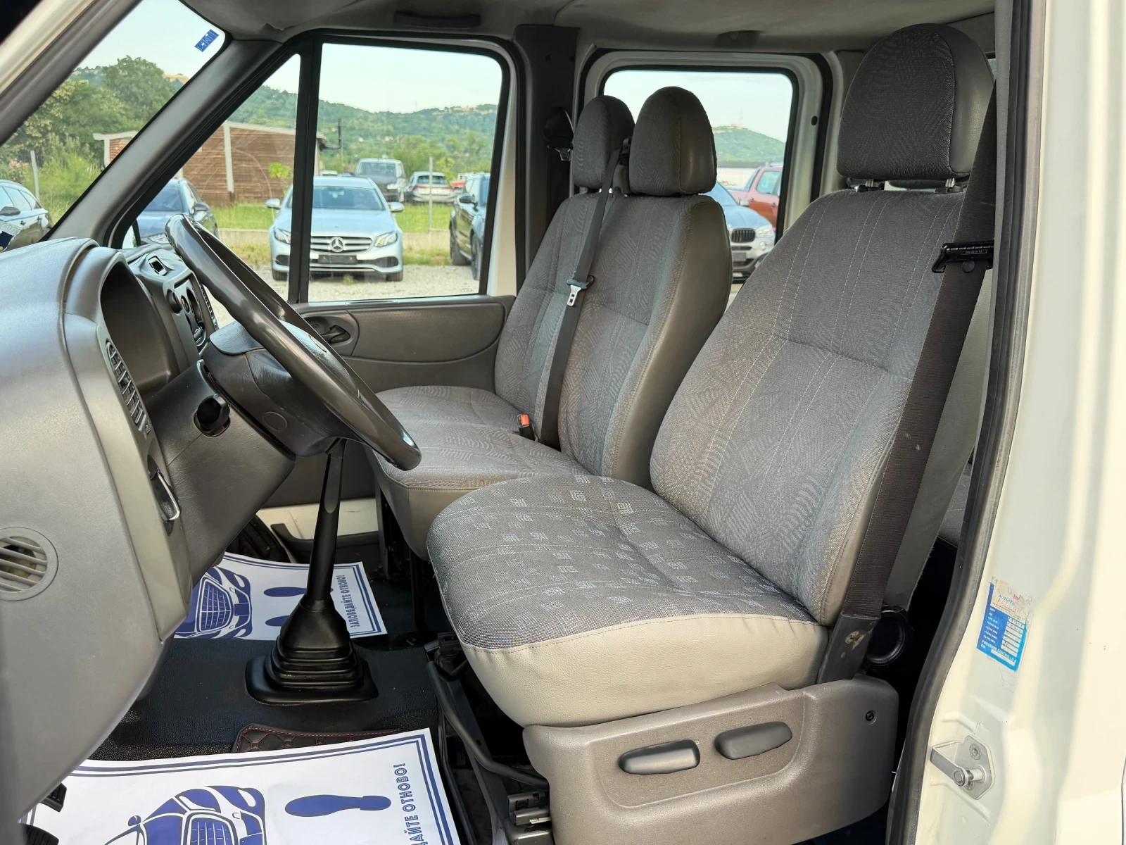 Ford Transit 2.4TD 120кс * ИТАЛИЯ* * КЛИМАТИК* * Двойна гума* , снимка 12 - Бусове и автобуси - 55307095