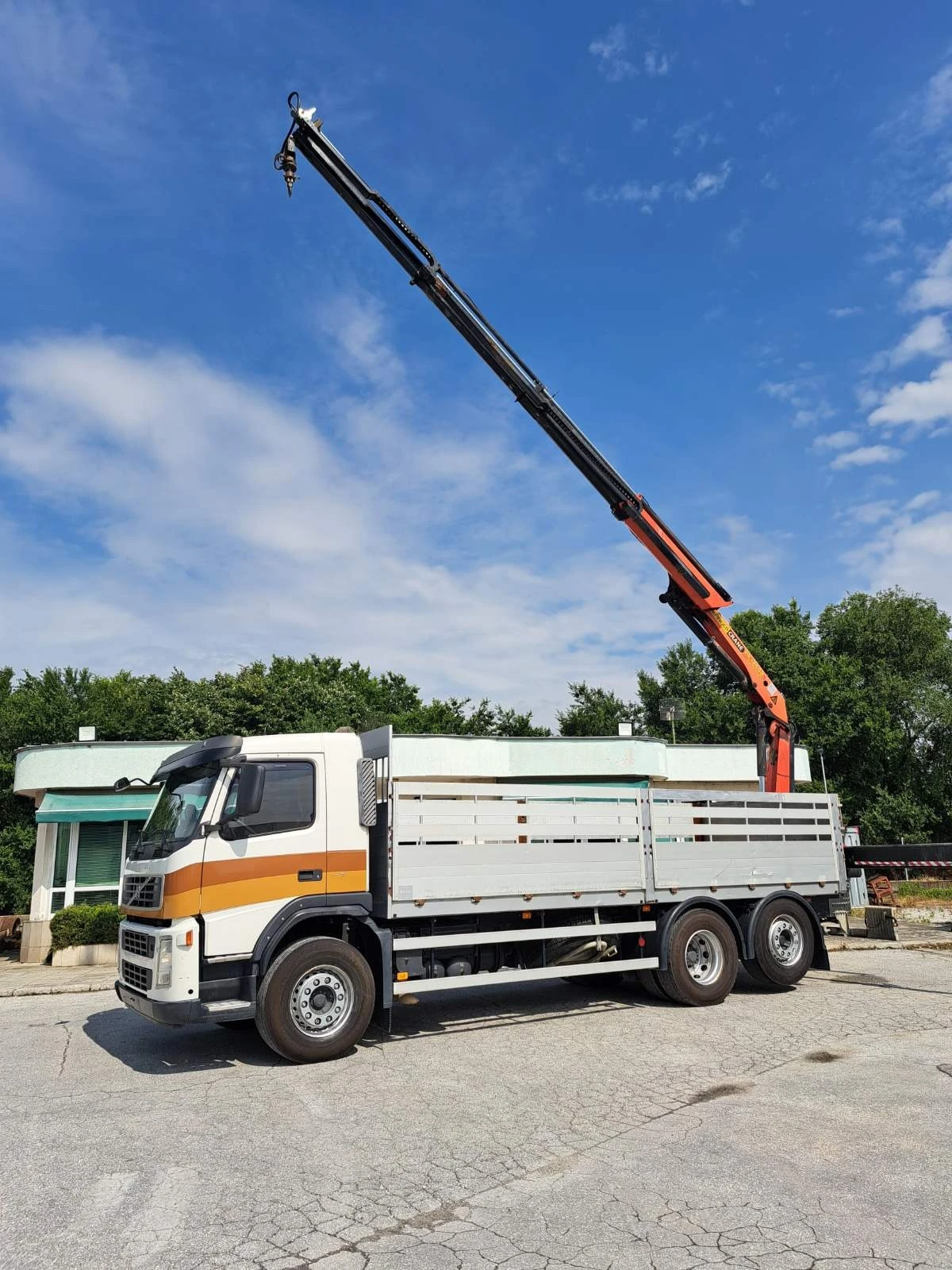 Volvo Fm12 кран PALFINGER PK 12502 - изображение 4