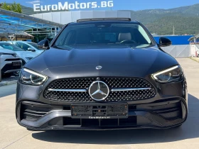 Mercedes-Benz C 220 d, MHEV, 4-MATIC, AMG LINE, NIGHT, FULL SERVICE MB, снимка 2