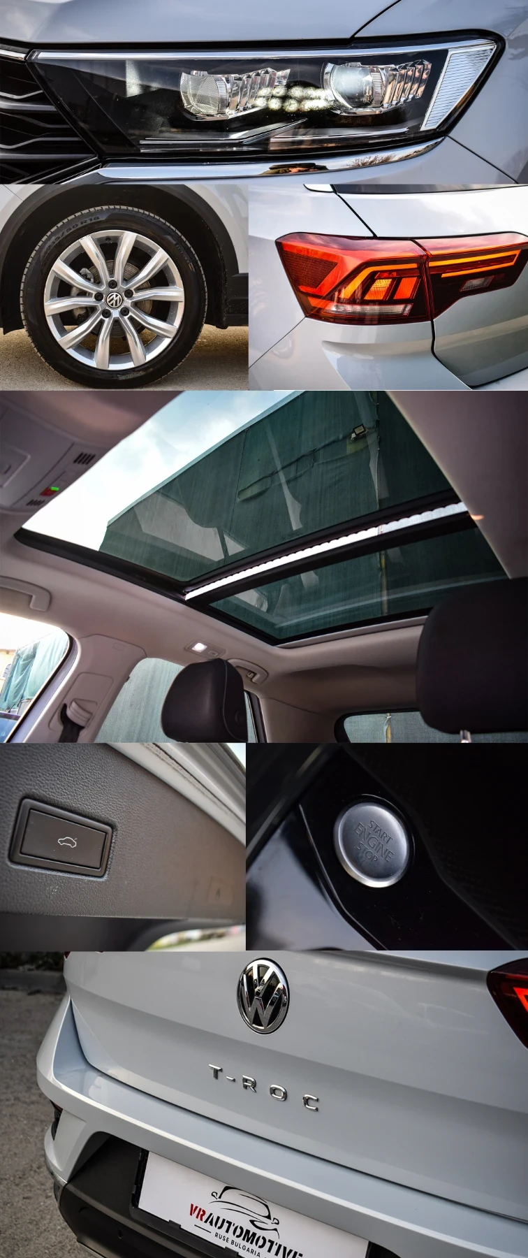 VW T-Roc 1.5 TSI Digital/Keyless/панорама, снимка 15 - Автомобили и джипове - 54180508