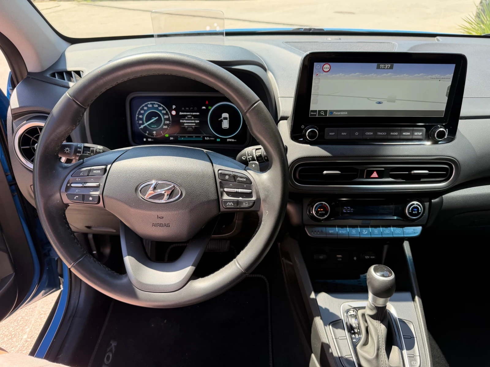 Hyundai Kona 1.6 HYBRID-2WD-FACE, снимка 15 - Автомобили и джипове - 55058641