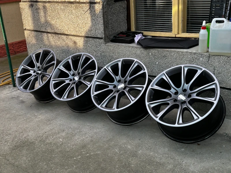 Mercedes-Benz ML 20 цола BBS 5x112 66.6, снимка 2 - Автомобили и джипове - 48603432