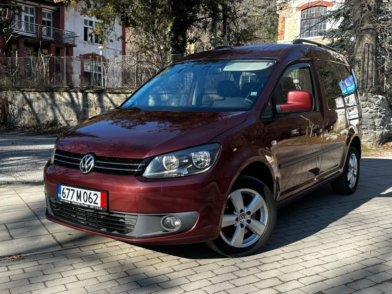 VW Caddy 2.0TDI ФУЛ ЕКСТРИ!!!, снимка 1 - Автомобили и джипове - 48603432