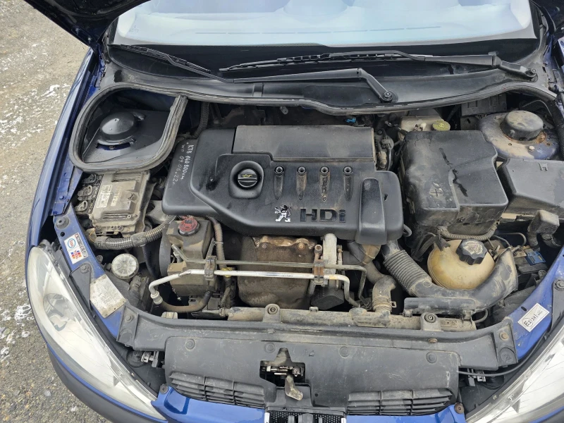 Peugeot 206 1.4 HDI 75K.C , снимка 15 - Автомобили и джипове - 53132005