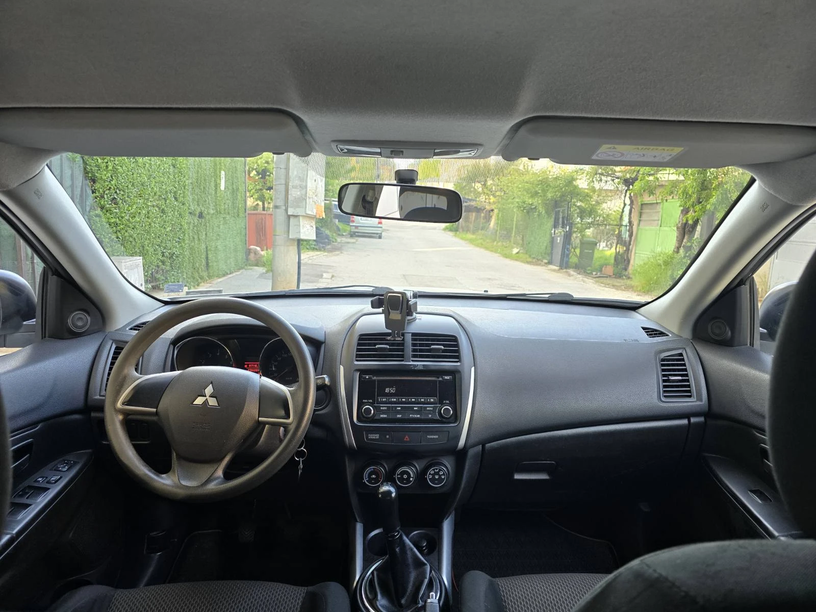 Mitsubishi ASX 1.6i Бензин/Газ BRC, снимка 11 - Автомобили и джипове - 54742476
