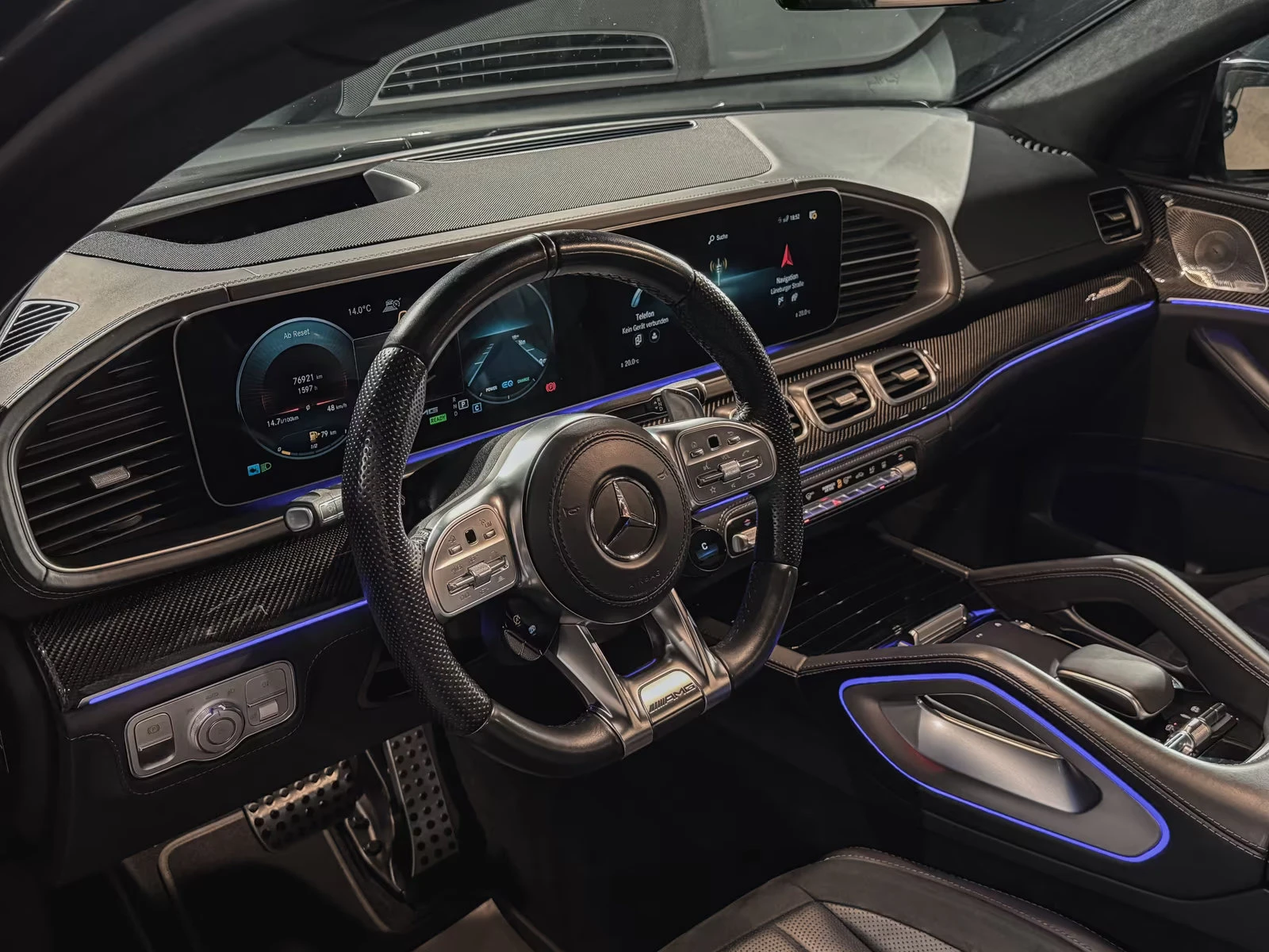 Mercedes-Benz GLE 63 S AMG 4M/COUPE/612HP/PANO/360/HUD/CARBON/508z, снимка 5 - Автомобили и джипове - 55118641