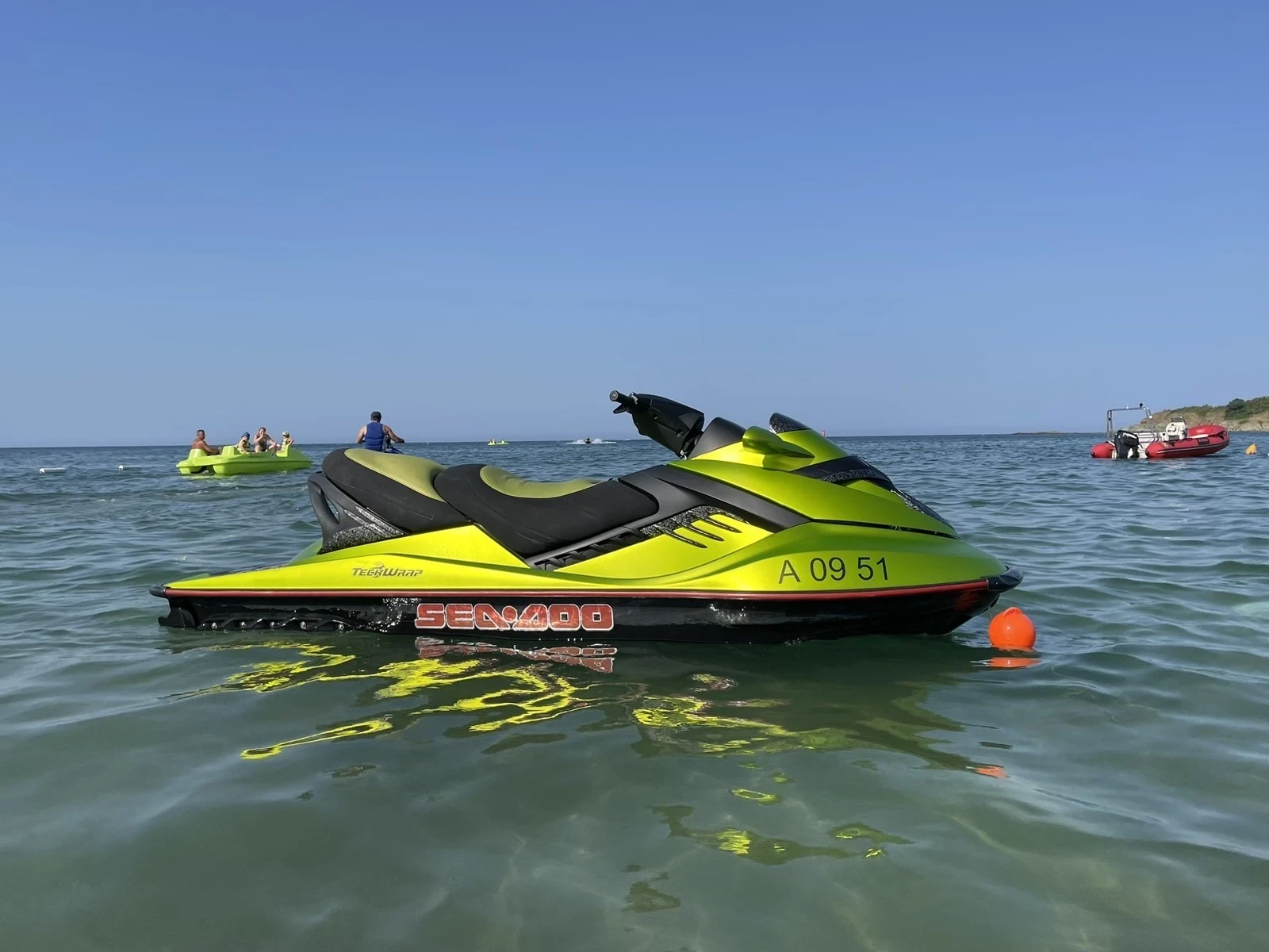 Джет Bombardier Sea Doo, снимка 8 - Воден транспорт - 54671407