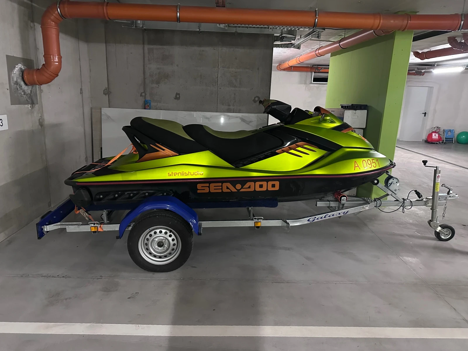Джет Bombardier Sea Doo, снимка 2 - Воден транспорт - 54671407