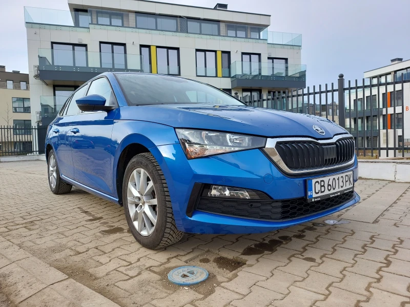 Skoda Scala Edition + сервизна история , снимка 1 - Автомобили и джипове - 48932777