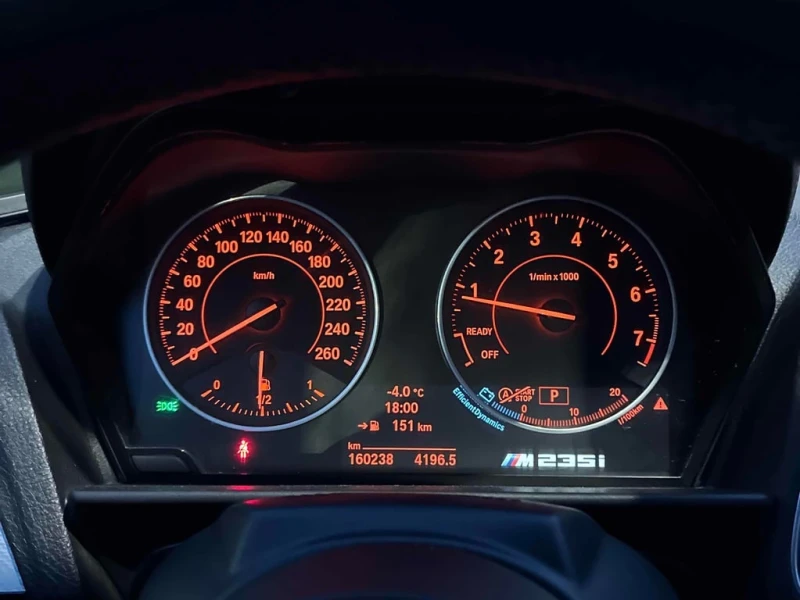 BMW 235 2016 M235I XDRIVE * ПРЕДСТАВИТЕЛСТВО НА BMW* , снимка 8 - Автомобили и джипове - 52683150