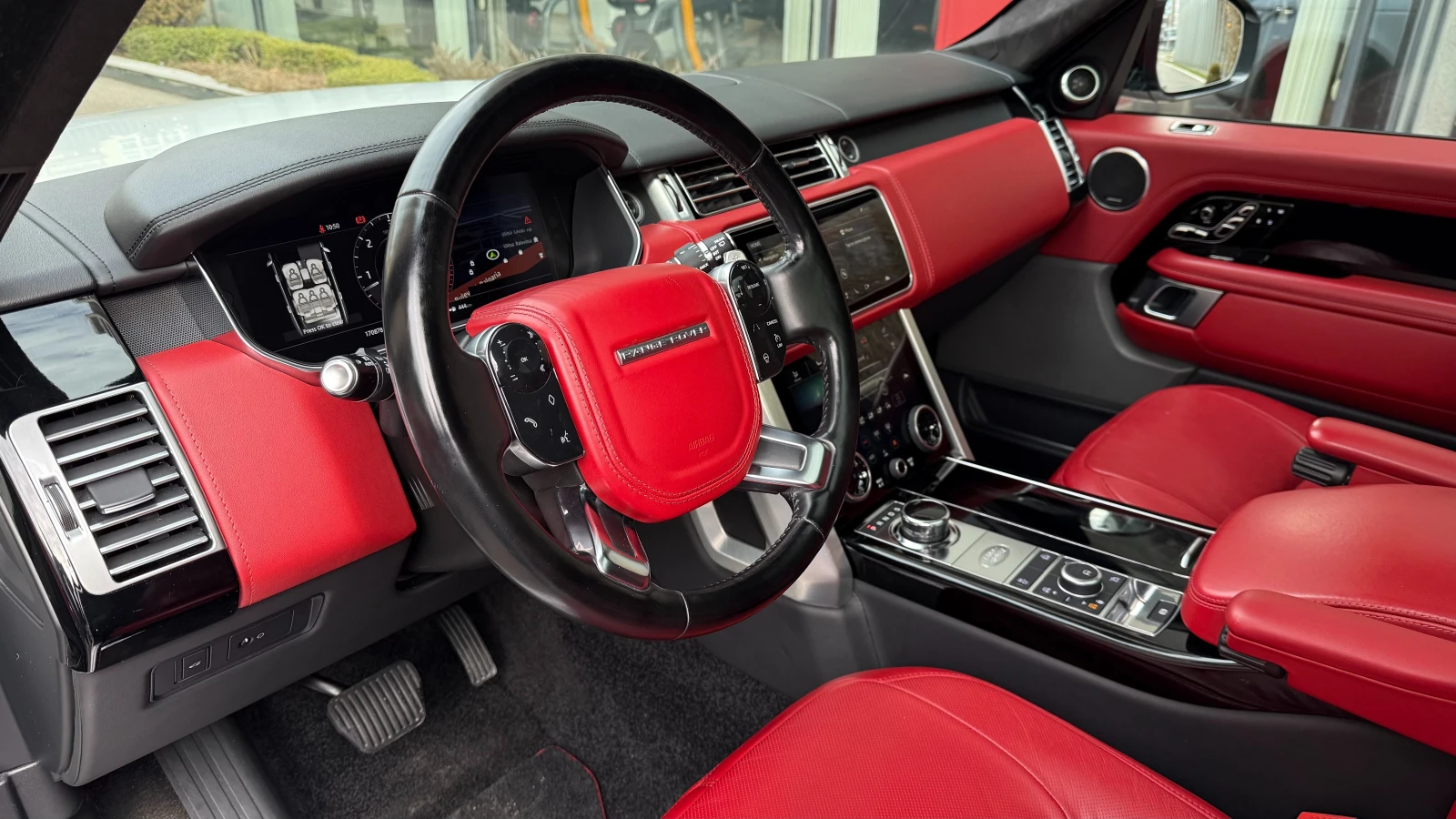 Land Rover Range rover 2Г. ГАРАНЦИЯ /Autobiography/ RED FULL - изображение 8