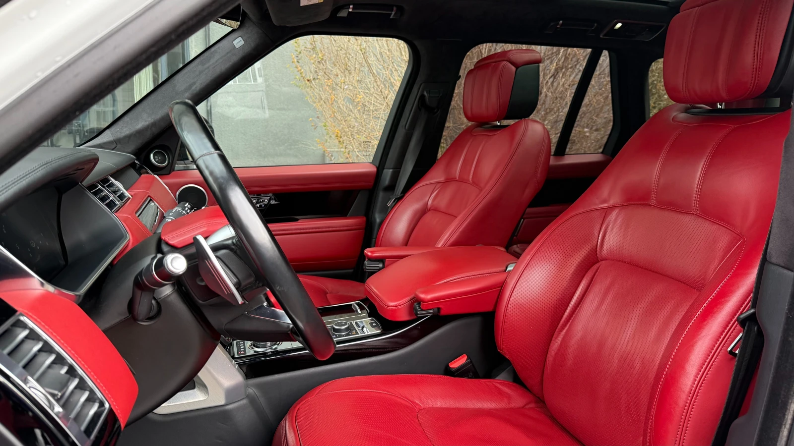 Land Rover Range rover 2Г. ГАРАНЦИЯ /Autobiography/ RED FULL - изображение 9