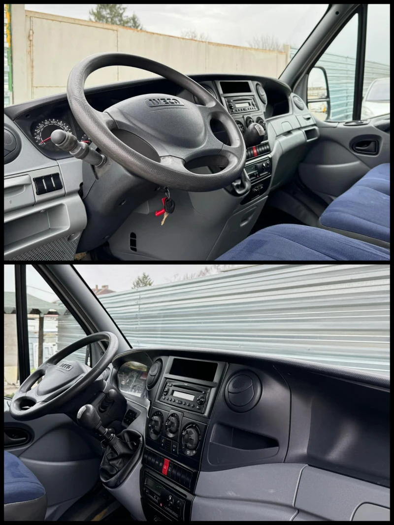 Iveco Daily 3.0tdi Падащ борд, клима, 4.2м фургон , снимка 11 - Бусове и автобуси - 49627153