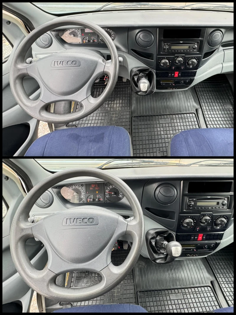 Iveco Daily 3.0tdi Падащ борд, клима, 4.2м фургон , снимка 10 - Бусове и автобуси - 49627153