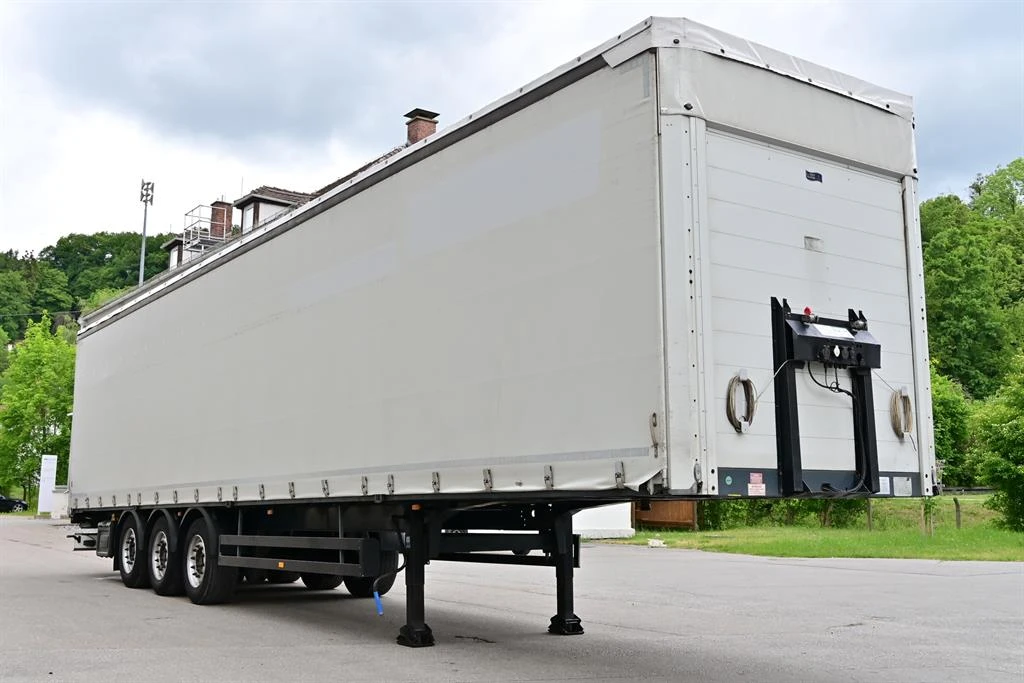 Полуремарке Schwarzmuller 3/E Тристрана щора, снимка 2 - Ремаркета - 54438168