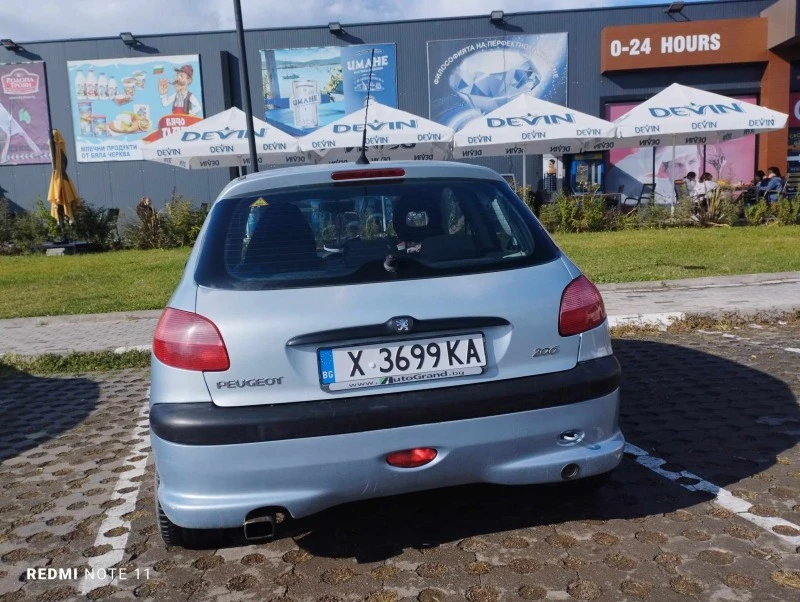 Peugeot 206, снимка 12 - Автомобили и джипове - 47686535