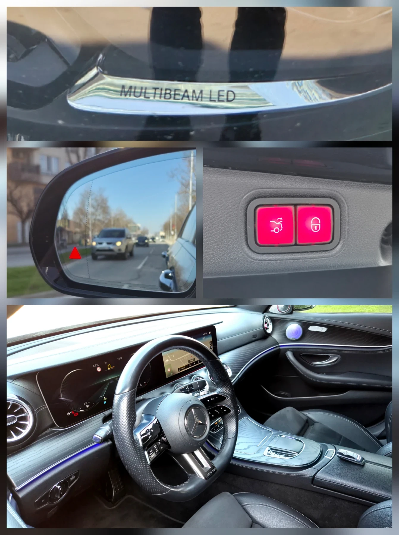 Mercedes-Benz E 220 AMG /4�4/ 360��./ KEYLESS/ ������� /��������� | Mobile.bg � ����������� 14