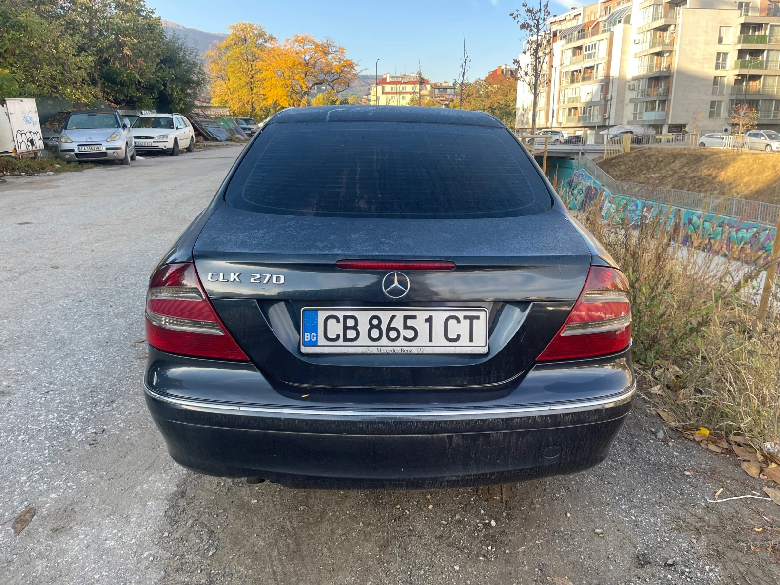 Mercedes-Benz CLK 270 CDI, снимка 5 - Автомобили и джипове - 56663064