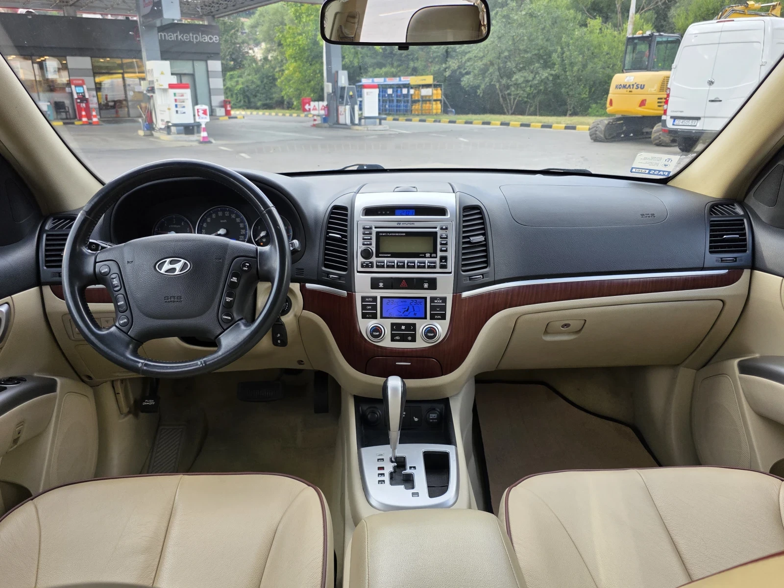 Hyundai Santa fe Топ Стояне лизинг 156000км. , снимка 12 - Автомобили и джипове - 56201331