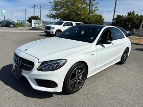 Mercedes-Benz C 43 AMG * BURMESTER * ЧЕРВЕНА КОЖА * ПАНО * CARFAX * , снимка 1