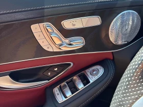 Mercedes-Benz C 43 AMG * BURMESTER * ЧЕРВЕНА КОЖА * ПАНО * CARFAX * , снимка 13