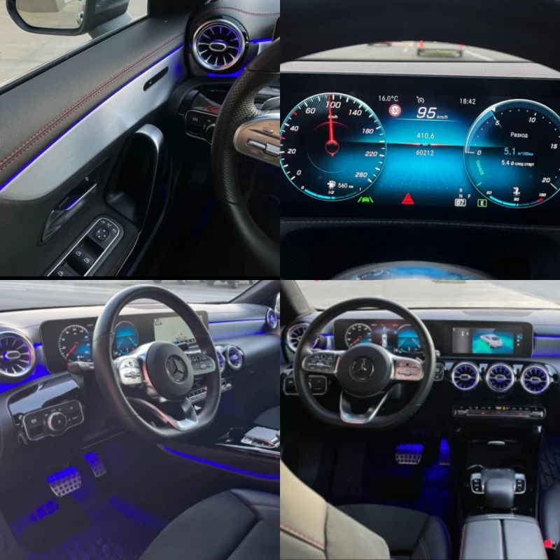 Mercedes-Benz CLA 220 AMG, снимка 11 - Автомобили и джипове - 50416721