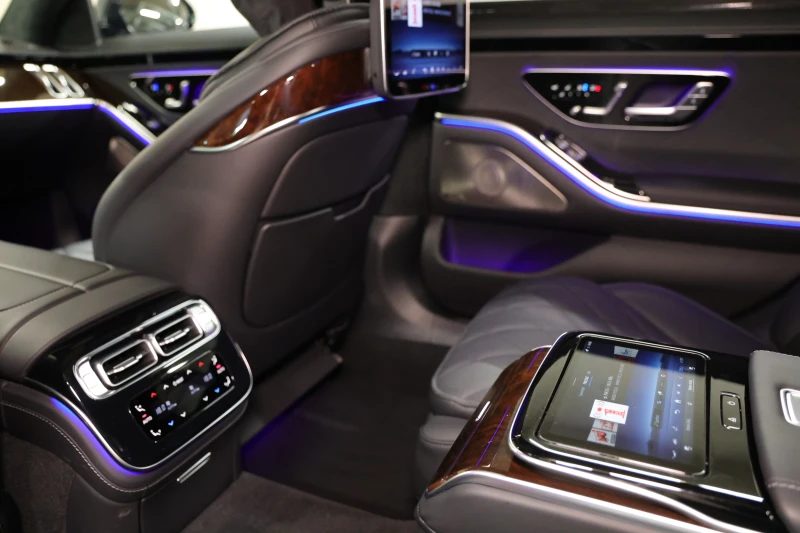 Mercedes-Benz S 580 Long AMG 3xTV Ексклузив Вентилация Масаж Панорамa, снимка 13 - Автомобили и джипове - 52667872