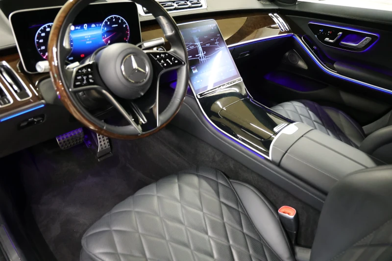 Mercedes-Benz S 580 Long AMG 3xTV Ексклузив Вентилация Масаж Панорамa, снимка 6 - Автомобили и джипове - 52667872